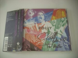 ■ サイン入り 帯付 CD ROLLY / ROLLY'S ROCK THEATER 70年代の日本のロックがROLLYに与えた偉大なる影響とその光と影 ◇r60516