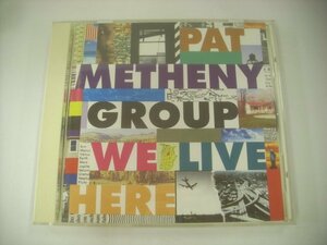 ■ CD パット・メセニー・グループ / ウィ・リヴ・ヒア PAT METHENY WE LIVE HERE 1995年 MVCG-168 ◇r60523