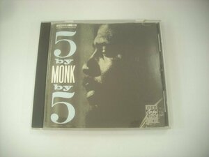 ■ 輸入USA盤 CD THELONIOUS MONK QUINTET / 5 BY MONK BY 5セロニアス・モンク 1959年 RIVERSIDE OJCCD-362-2 ◇r60523