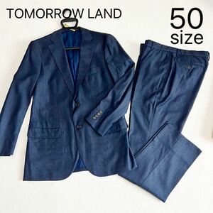 トゥモローランド　男性用スーツ　セットアップ　メンズ　サイズ50 ネイビー