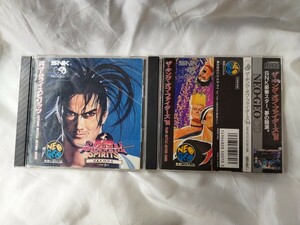 SNK NEOGEO ネオジオCD 真サムライスピリッツ ザ・キング・オブ・ファイターズ’94 2本 