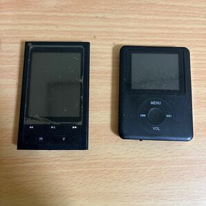 【1円スタート・送料無料・ジャンク】MP3プレイヤー メーカー不明 動作未確認 ２個セットの画像1