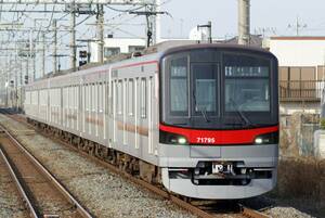 鉄道写真　東武鉄道　70090系　Lサイズ
