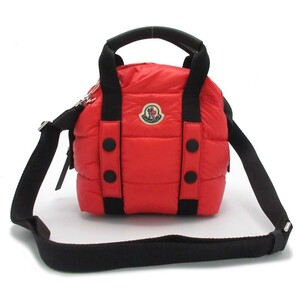 モンクレール ショルダーバッグ MONCLER マルヌミニ ショルダー 2WAY 斜め掛け 5L500 10 02SAJ 348 (レッド系)アウトレット レディース 