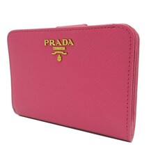 プラダ 二つ折り財布 PRADA サフィアーノ ロゴ ウォレット 1ML018-QWA-F0505 SAFFIANO METAL アウトレット レディース _画像1