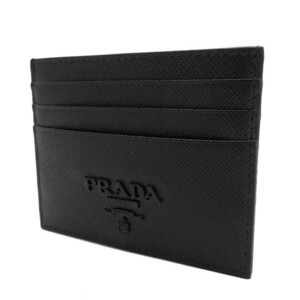 プラダ カードケース PRADA レザー ロゴ 1MC025 2EBW F0002 SAFFIANO SHINE / NERO (ブラック) アウトレット レディース メンズ 