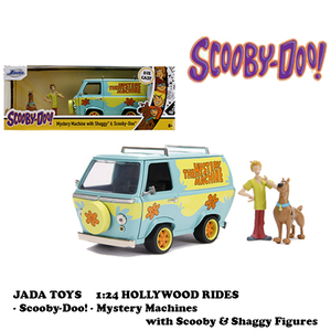 1:24 SCOOBY-DOO ! MYSTERY MACHINE w/SCOOBY DOO & SHAGGY 【スクービードゥ―】ミニカー