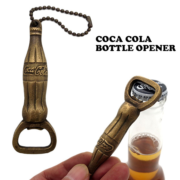 BRASS COCA COLA BOTTLE OPENER【コカコーラ ボトルオープナー】