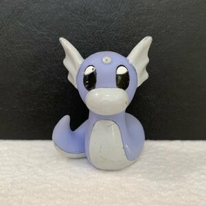 ミニリュウ「ポケモンキッズ　1995」指人形　ソフビフィギュア★サイズ約4.5cm〈wx