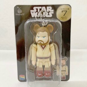 < unopened >7. Obi = one *keno-bi100% [Happy lot STAR WARS BE@RBRIC] Bearbrick .* size approximately 7cm(W