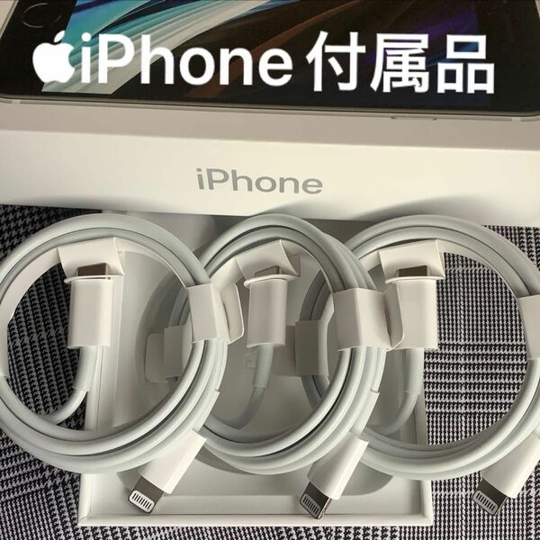 Apple iPhone充電器 USB C ライトニングケーブル