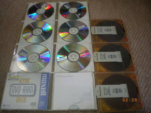 DVD-RAM 11 piece set Panasonic maxell unused .240 minute . equipped trust. Panasonic mak cell all country letter pack post service 520 jpy shipping possibility 