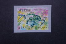 外国切手：スウェーデン切手 「（2021年ヨーロッパ切手）絶滅危惧種」 」1種完 未使用_画像1