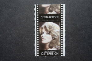 外国切手：オーストリア切手 「（女優）センタ・バーガー」 1種完 未使用