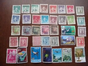 * China Taiwan stamp 37 sheets *678