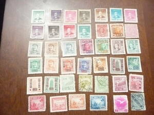 * China * Taiwan stamp 41 sheets *690