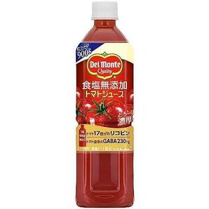 食塩無添加トマトジュース kikkoman(デルモンテ飲料) デルモンテ 食塩無添加 トマトジュース900g×12本 ボトルの画像2