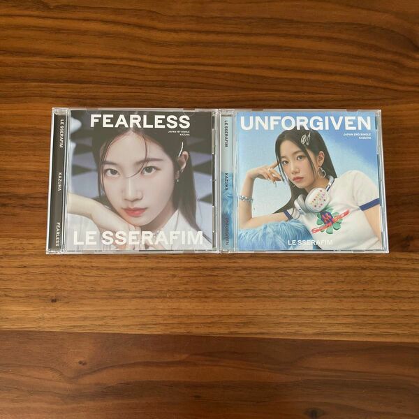 LE SSERAFIM ルセラフィム FEARLESS UNFORGIVEN カズハ メンバーソロジャケット盤 CD