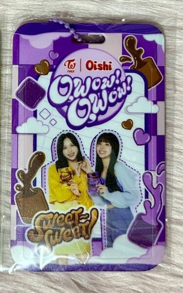 TWICE oishi フィリピン 限定トレカ ホルダー　ミナ　チェヨン