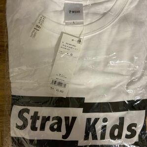 Stray Kids スキズ WEGO コラボTシャツ 白 Lサイズ