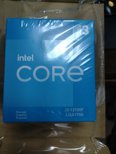 Intel i3-12100F BOX 未開封未使用品