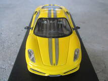 BBR★1/43 フェラーリ F430スクーデリア 2007 イエロー★塗装済完成品_画像6