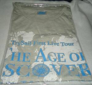 未使用品■TrySail ツアーTシャツ Lサイズ 「TrySail First Live Tour “The Age of Discovery”」