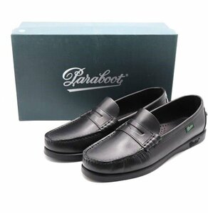 【未使用】Paraboot　パラブーツ　ローファー　レディース　CORAUX　F /NOIR　コロー　靴　24.5㎝　ブラック　