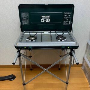 iwatani イワタニ TWIN BURNER ツインバーナー CB-6EK SF-1000 システムベース　セット