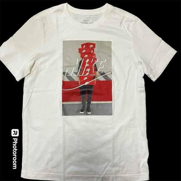 NIKE ナイキ　シューボックス　shoe box柄Tee tシャツ　Mサイズ