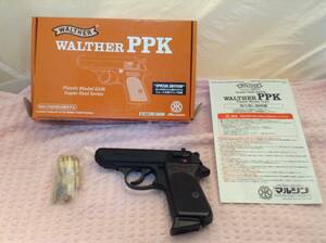  long-term keeping goods model gun warusa-WALTHER PPK SPESIAL EDITION box attaching 