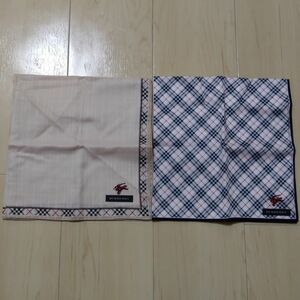 BURBERRY バーバリー ハンカチ × 2枚 ノバチェック柄 新品未使用