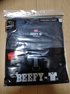 ヘインズ ビーフィー Tシャツ ポケット付き 半袖 黒　ブラック　 1枚売り　無地 BEEFY BEEFY-T