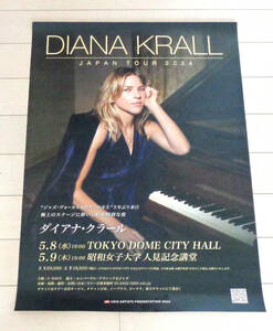 ★『ダイアナ・クラール／B2ポスター（非売品）』★ DIANA KRALL★送料無料