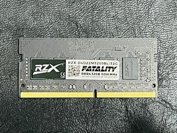 DDR4-3200 32GB ノート用 RZX