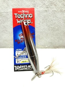  water Land Techno swisher regular 10.5g RH silver Techno world rare rare aluminium 1998