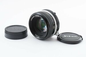 ★薄シミ・外観美品★ ニコン Nikon Ai NIKKOR 50mm F1.8 #14843