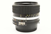 ★カビあり・外観美品★ ニコン Nikon Ai-s NIKKOR 28mm F2.8 #14748MTT_画像8