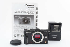 パナソニック Panasonic LUMIX DMC-GF2 ボディ ブラック ミラーレス一眼レフ カメラ 中古 #2122469A