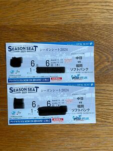 6 month 6 day middle day against SoftBank van te Lynn dome pair ticket 