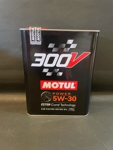 限定１本、ラベル2枚つけMOTUL300V Power (5W30：旧名パワーレーシング)１缶（２L）＝５，９８０円