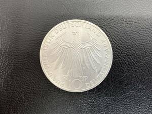 ②ドイツ 10マルク銀貨 ミュンヘンオリンピック 1972年 銀625 アンティーク コイン 記念銀貨 五輪記念銀貨