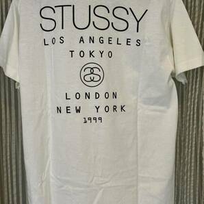 激レア！STUSSY MILENIUM Tee 青タグ25年前のMADE IN USA サイズLの画像1