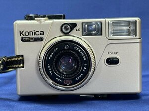 Konica　C35 EF3　ゴールド　希少？　コンパクトフィルムカメラ　電池室　腐食 あり　ジャンク