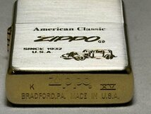 Zippo ジッポライターAmerican Classic SINCE 1932 USA 1999年製 made in USA 中古 現状品_画像3