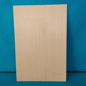 【薄板3mm】ハードメープル(104)　木材