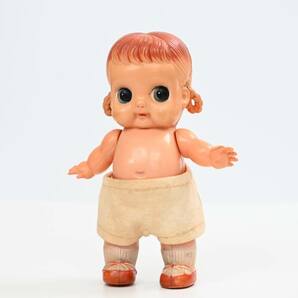 6)21.510 ヴィンテージ セルロイド 人形 アンティーク レトロ 女の子 玩具 の画像1