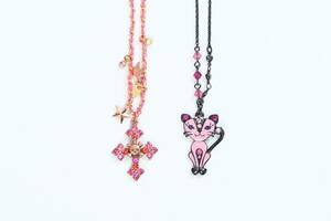 6)21.562 Anna Sui necklace 2 ps accessory ANNA SUI