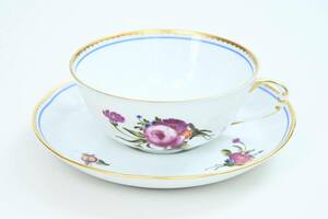 6)21.591 ROYAL LIMOGES ア・ラ・レーヌ カップ ソーサー ロイヤル リモージュ