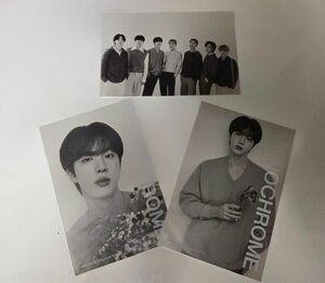 BTS POP-UP : MONOCHROME Printed Photo フォト jin